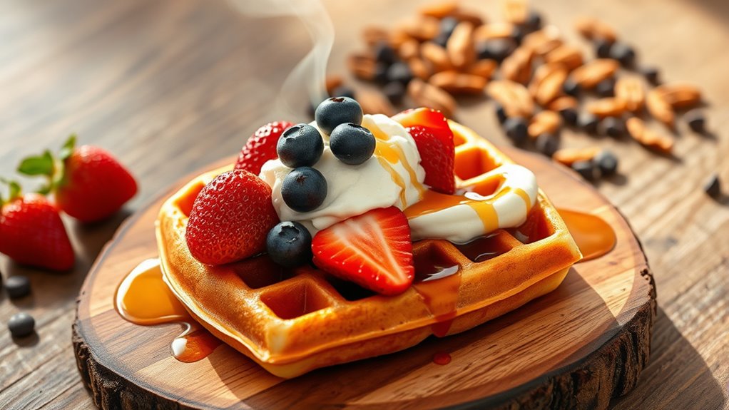 serve warm customize toppings