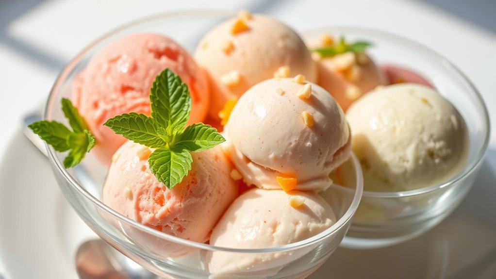 serve with appealing toppings