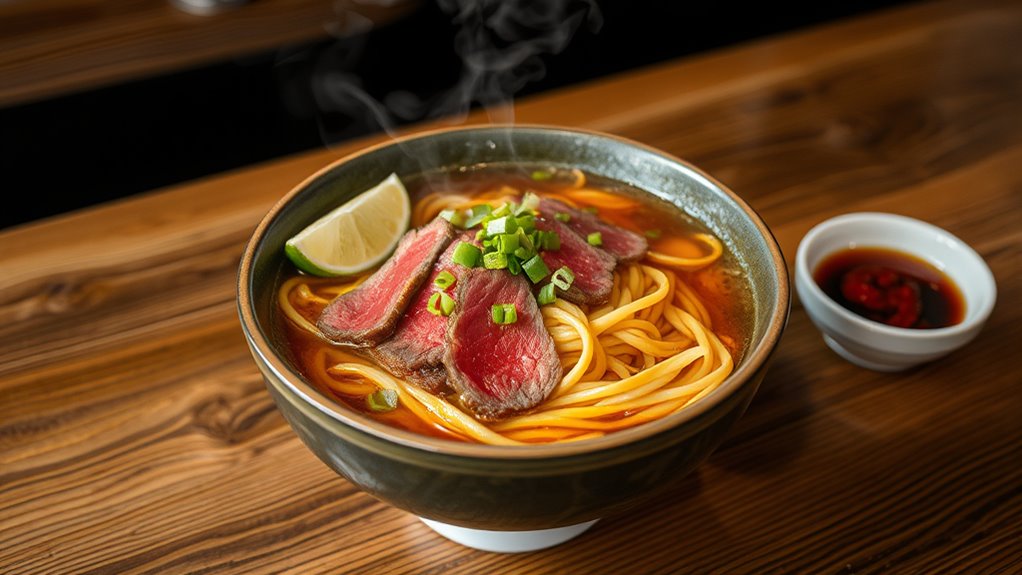 serve with bold presentation