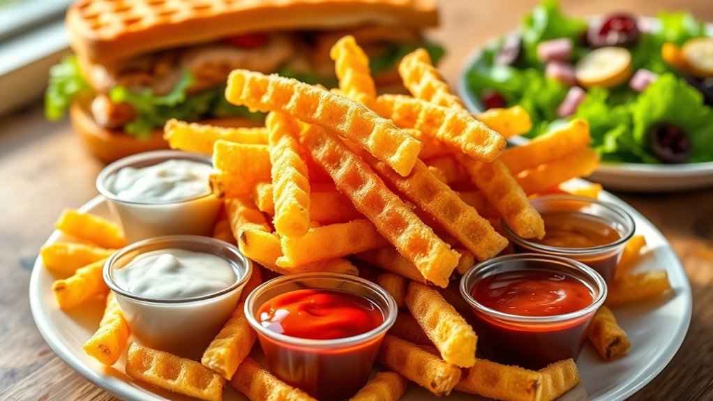serve with creative toppings
