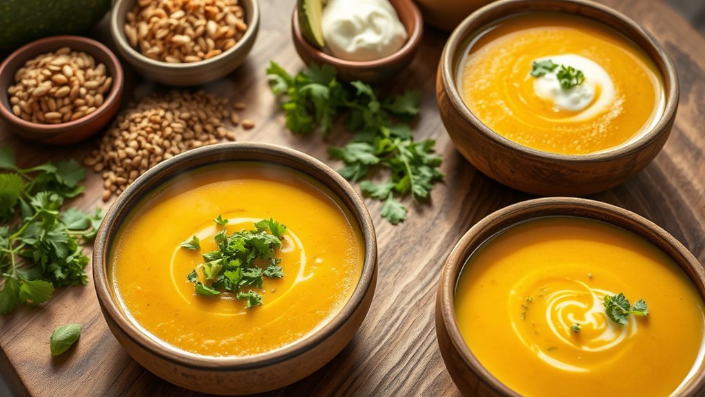 serve with customizable toppings