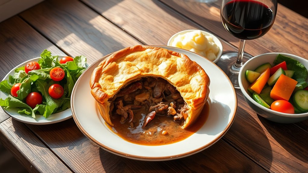 serve with delightful sides