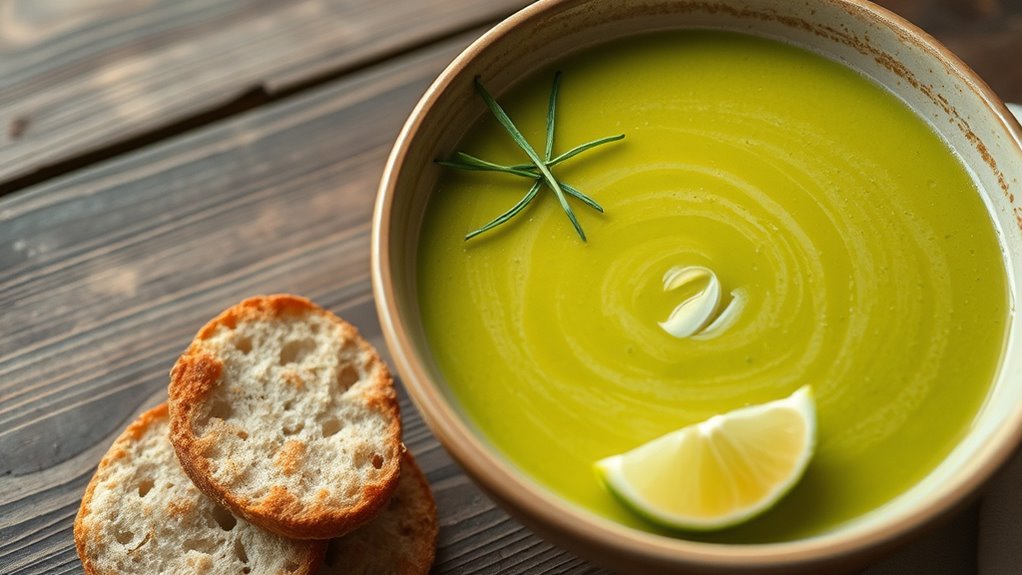 serve with fresh garnishes