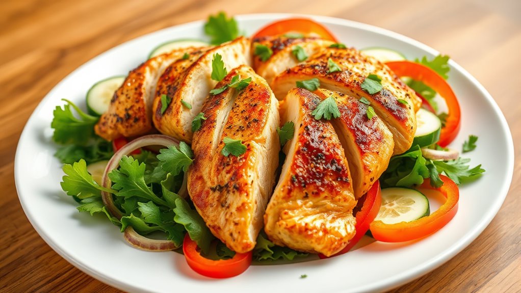 serve with fresh greens