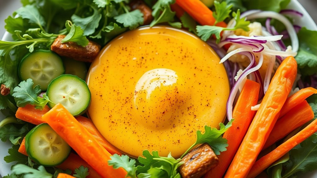 serve with fresh vegetables