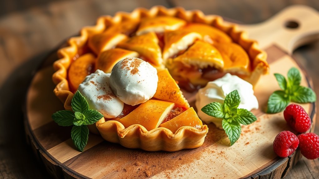 serve with ice cream