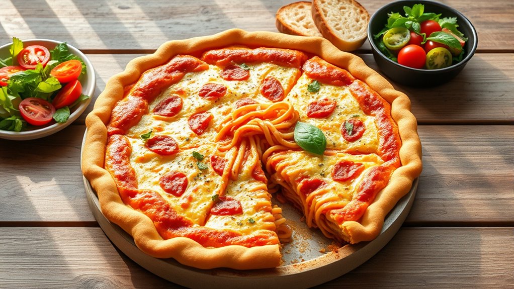 serve with salad and bread