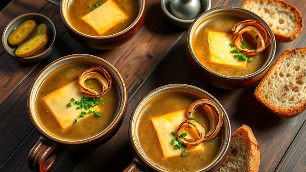 serve with thoughtful garnishes