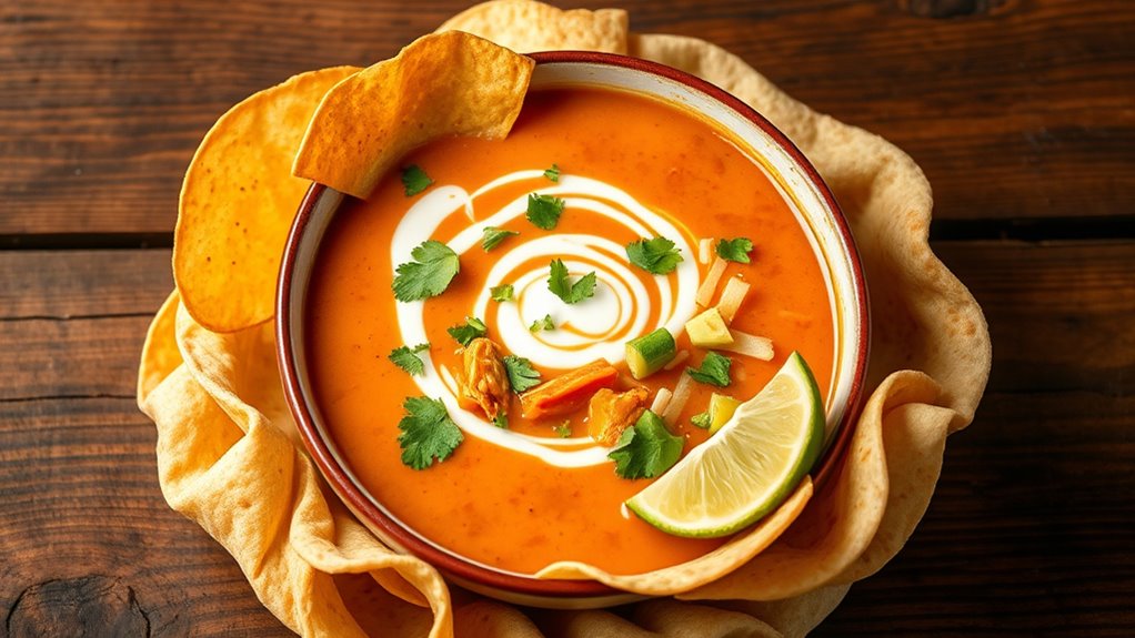 serve with vibrant garnishes
