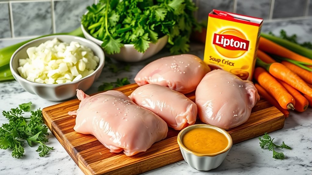 simple chicken soup ingredients
