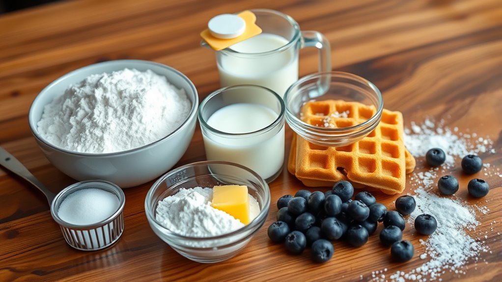 simple customizable waffle recipe