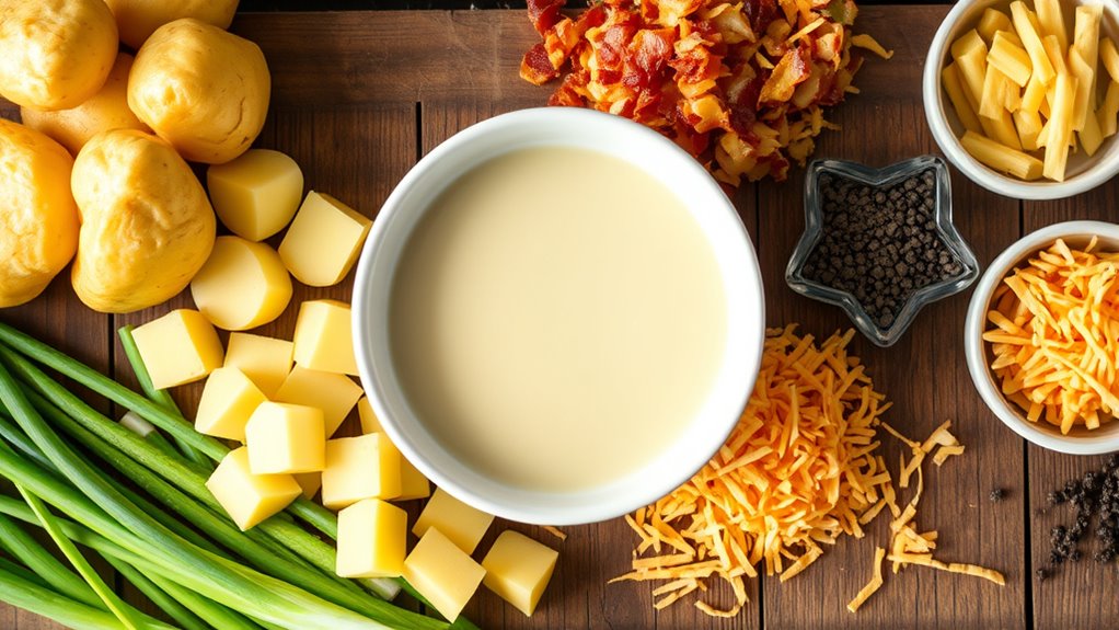 simple ingredients for soup
