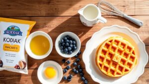 simple kodiak waffle recipe