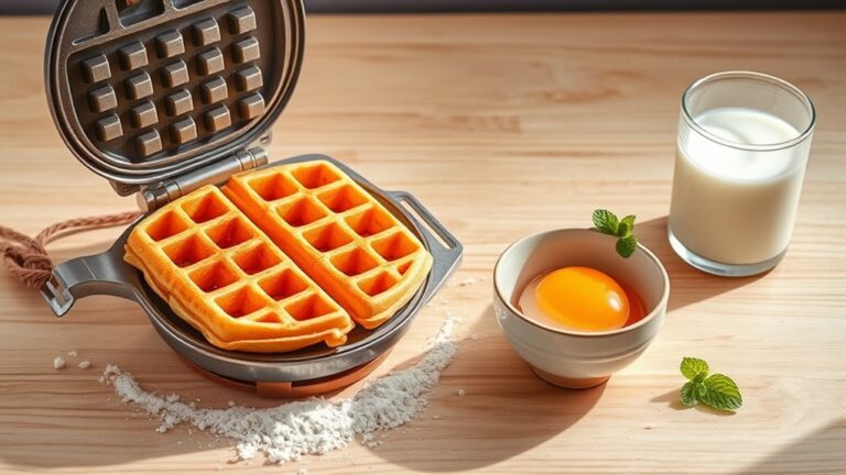 simple single serving waffles