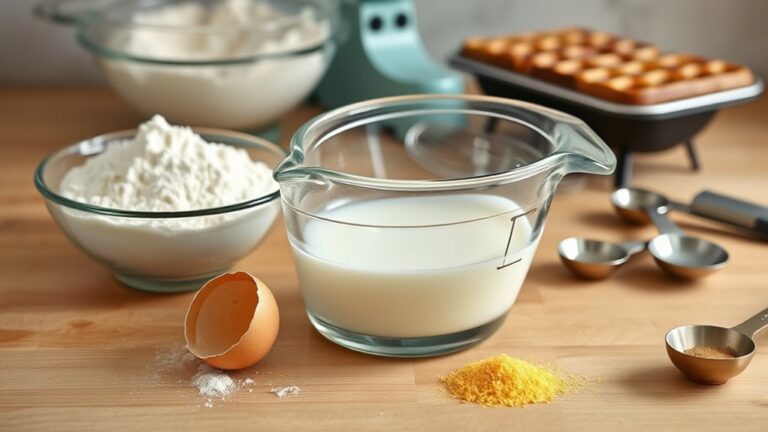 simple waffle batter recipe
