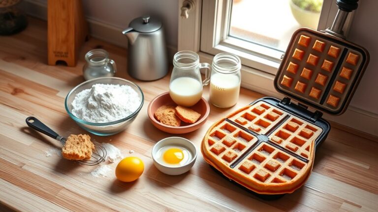 simple waffle mix recipe
