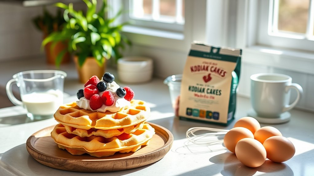 simple waffle recipe steps