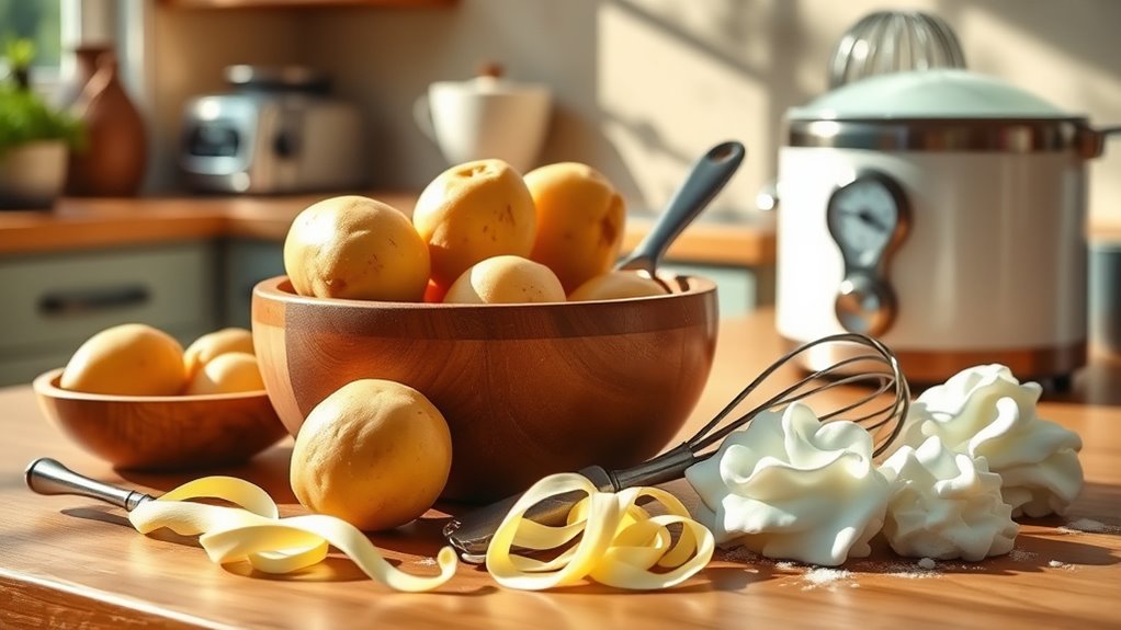smooth potato ice cream