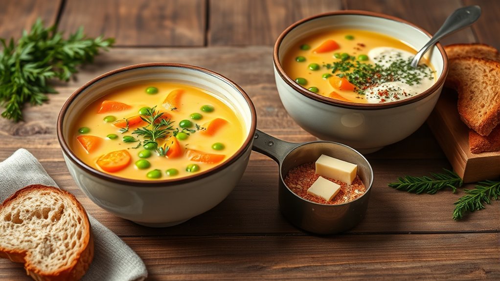 soup ingredients for two