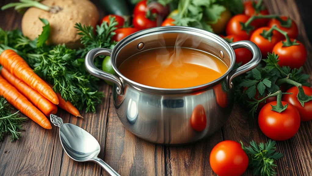 soup recipe crossword clues