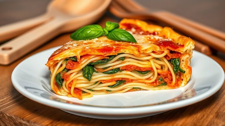 spaghetti pie cooking instructions