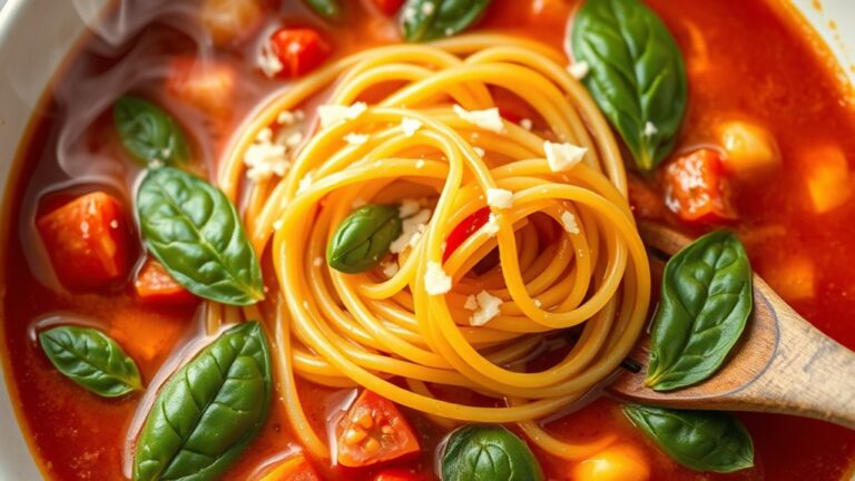 spaghetti soup cooking instructions