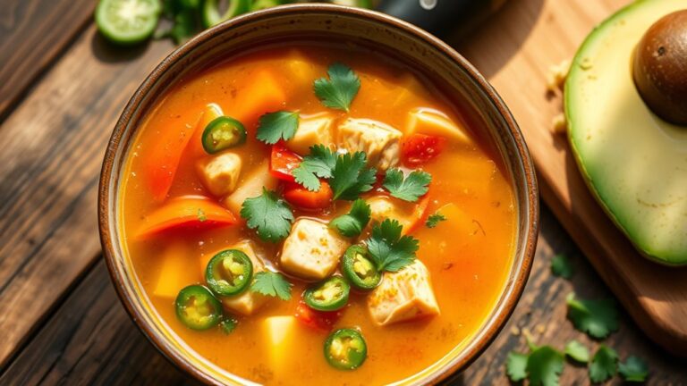 spicy chicken jalapeno soup