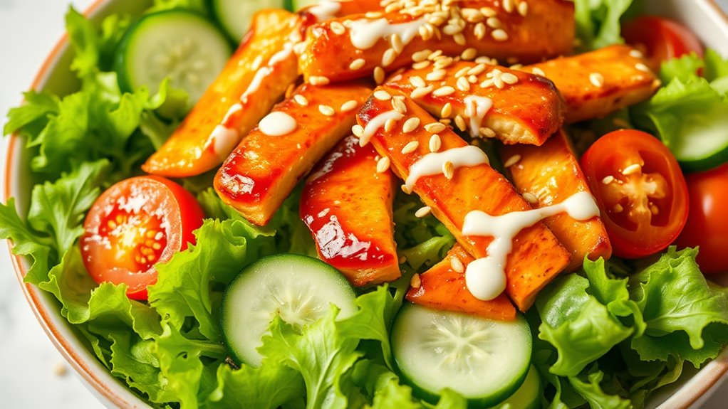 spicy chicken salad recipe