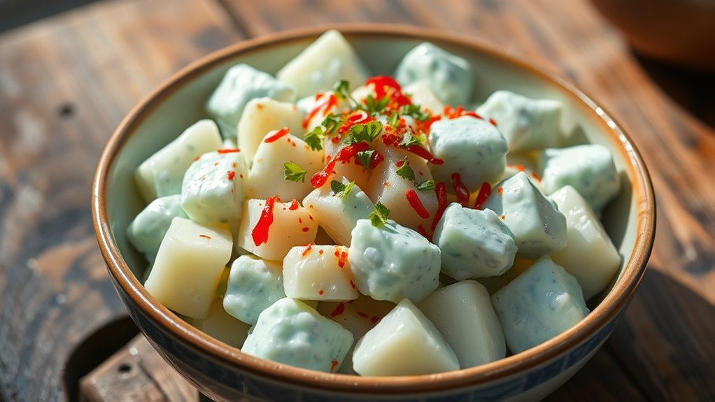 spicy potato salad recipe