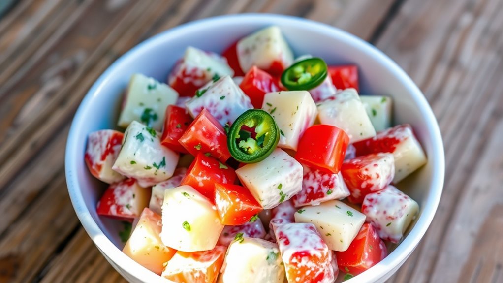spicy potato salad recipe