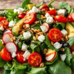 spinach and arugula salad