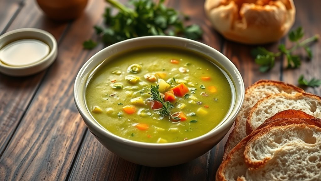 split pea soup recipe