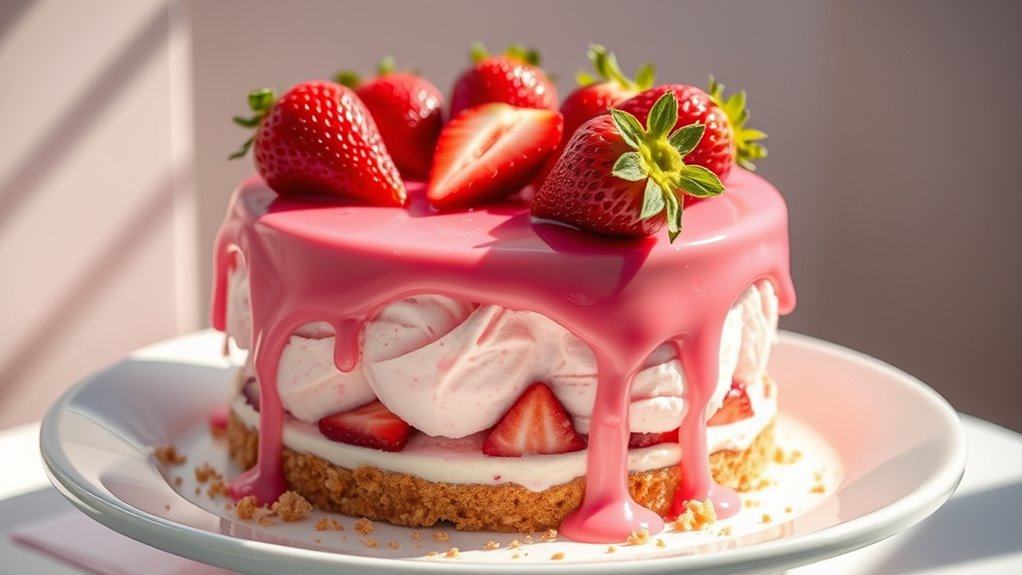 strawberry cheesecake ice cream