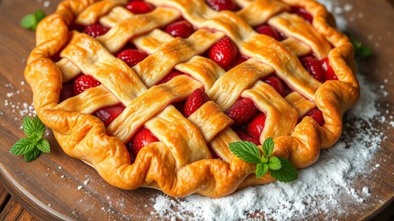 strawberry rhubarb pie recipe