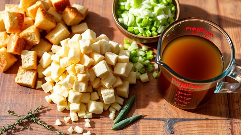 stuffing waffle ingredient essentials