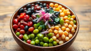 sugar free bean salad