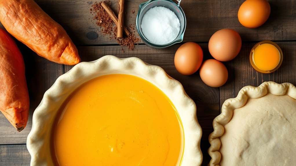 sweet potato pie ingredients