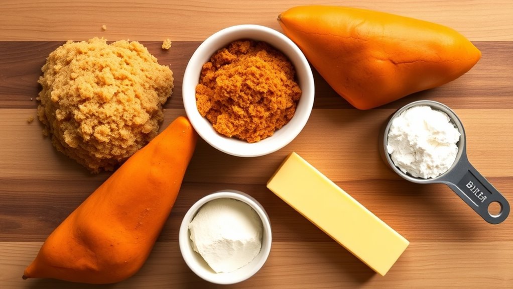 sweet potato pie ingredients list