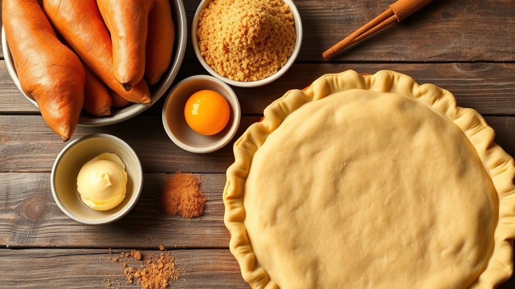 sweet potato pie ingredients list