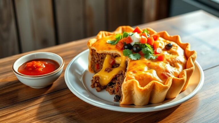 taco pie cooking instructions