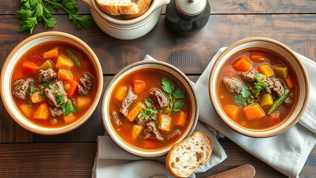 thoughtful soup presentation tips
