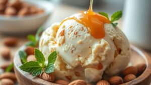 toasted almond ice cream