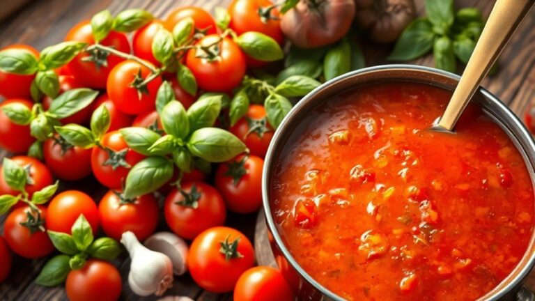 tomato basil soup recipe