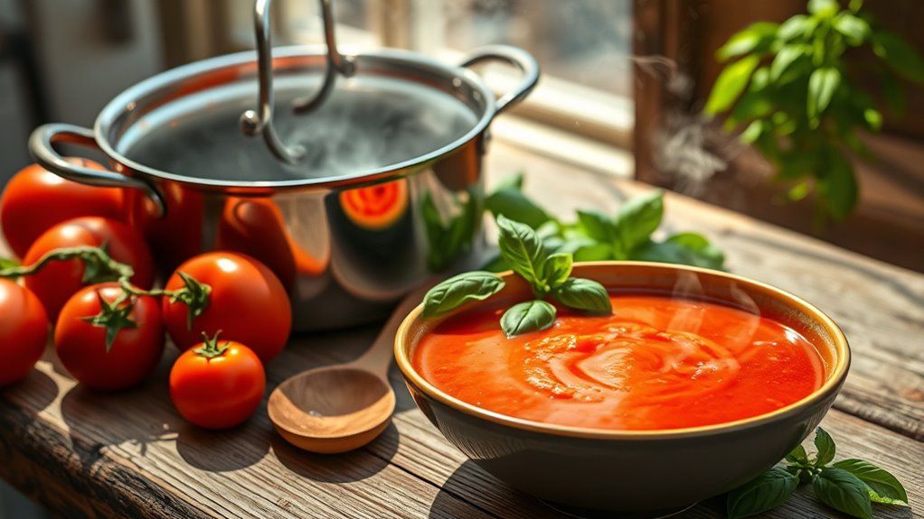 tomato sauce preparation guide
