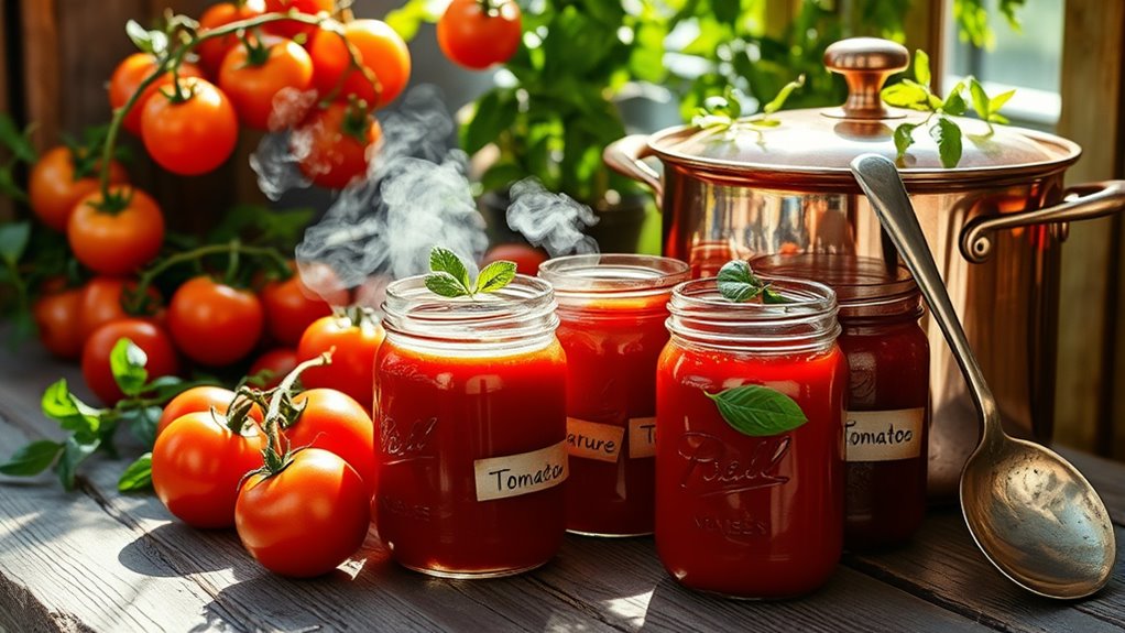 tomato soup canning recipe