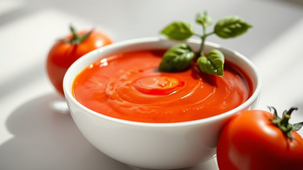 tomato soup flavor balance