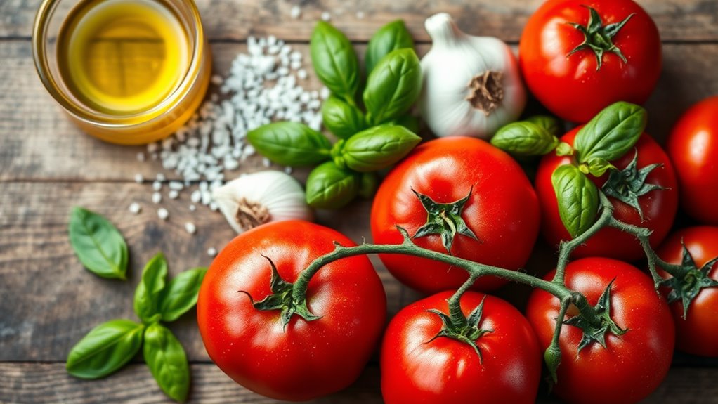 tomato soup ingredient assembly