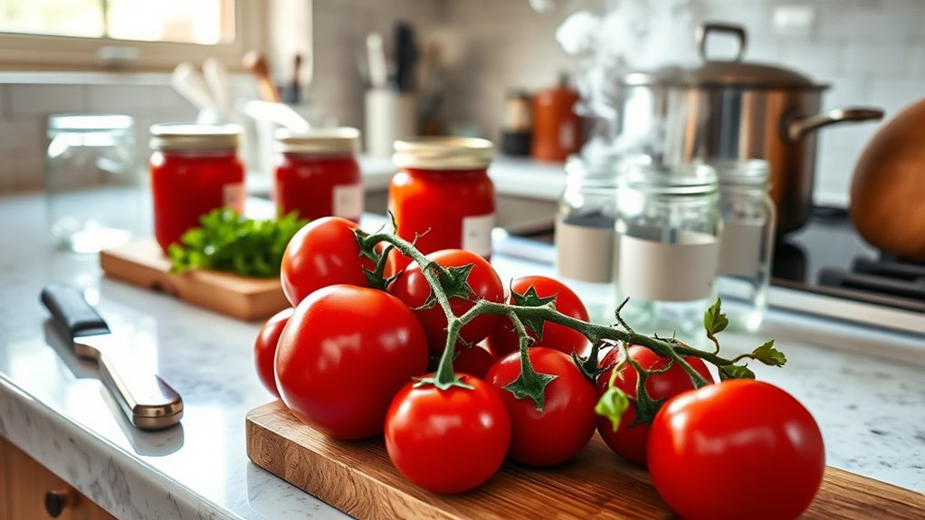 tomato soup preservation methods
