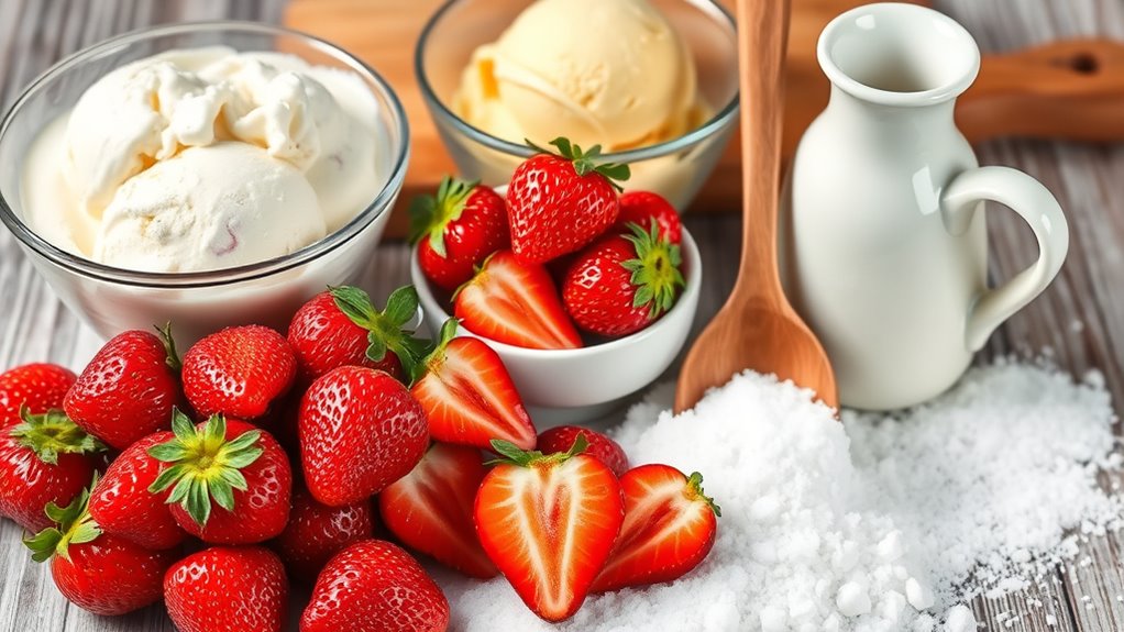 traditional spanish ice cream ingredients