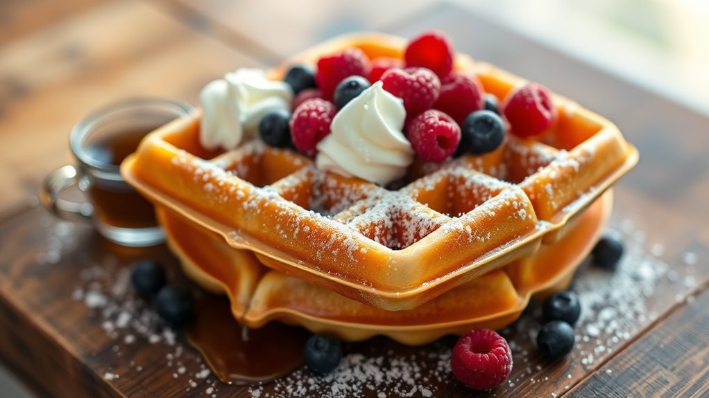 transform waffles with toppings